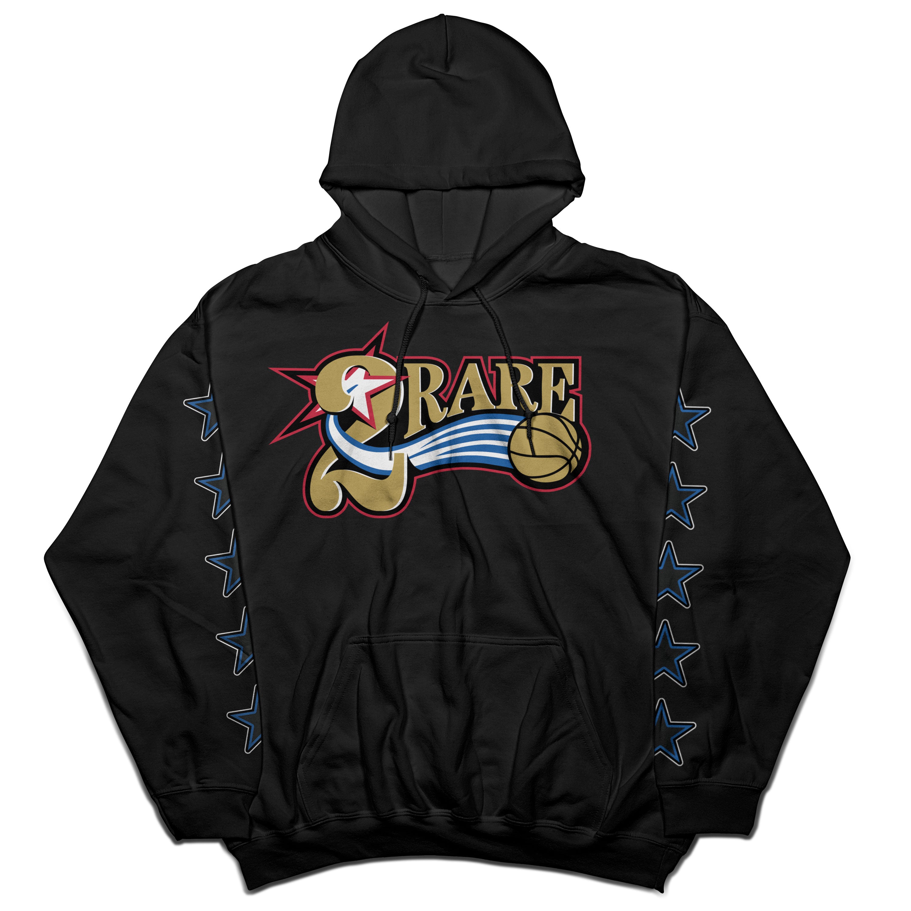 2RARE Hoodie | Rare Sixers | Black â 2RARE Official Merch Store