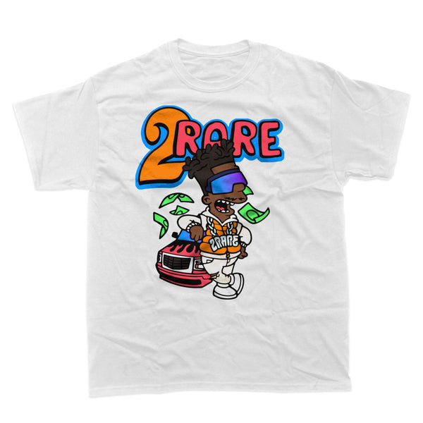 2RARE T-shirt | Rare Bart | White