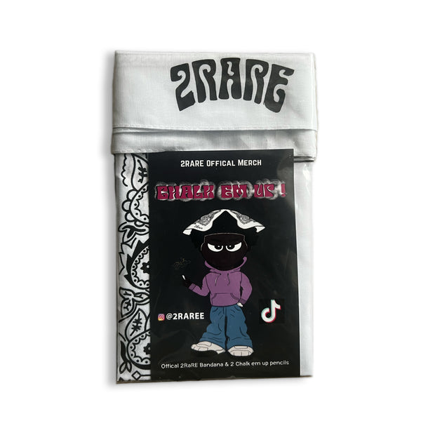 2RARE - "Chalk Em Up" Bandana & Hair Pencils